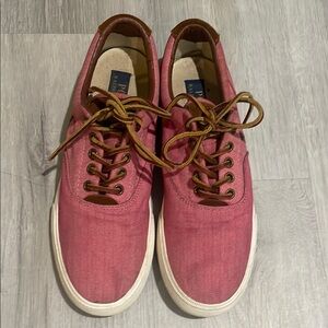 Polo by Ralph Lauren Men's Pink Sneakers